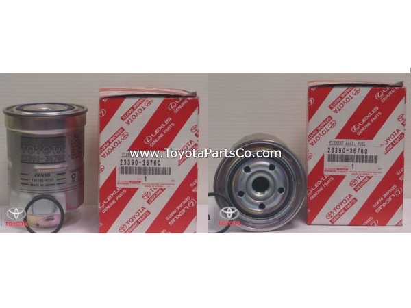 23390-36760,Toyota Fuel Filter For Prado 1GD 1KD GDJ150, KDJ150 Land Cruiser,2339036760
